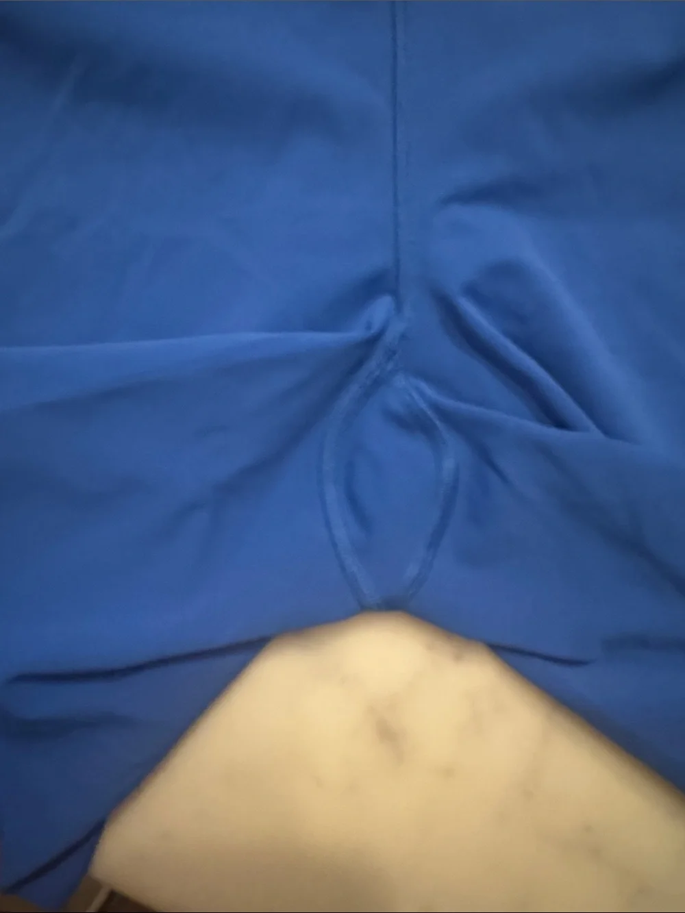 Lululemon Blue Performance Bike Shorts